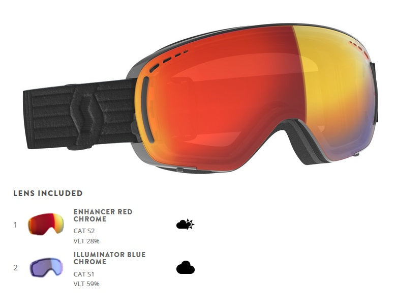 scott lcg compact goggle Scott LCG Evo Compact Goggles (with 2 lenses) – ProSkiGuy