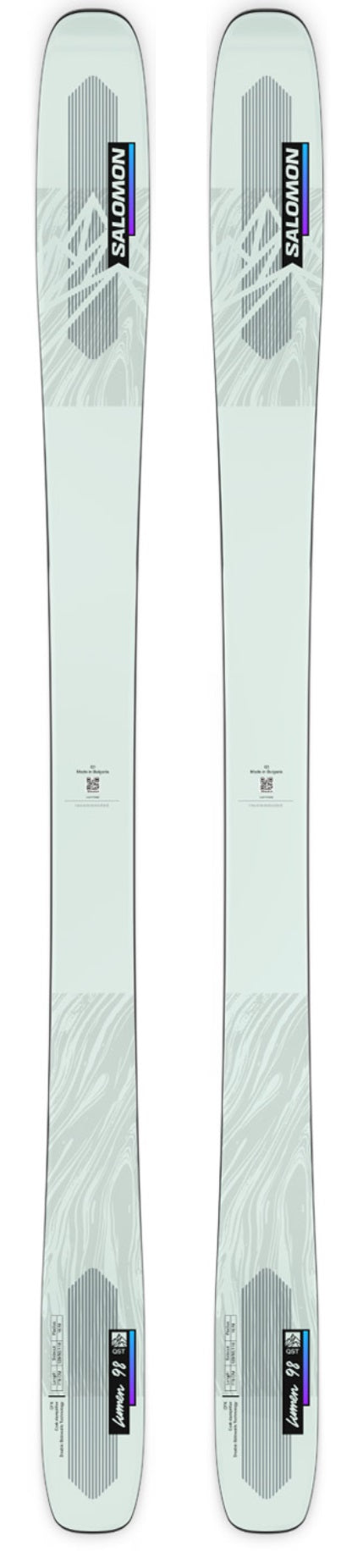 salomon 2023 skis 2023 Salomon QST Lumen 98 Ladies Snow Skis – ProSkiGuy