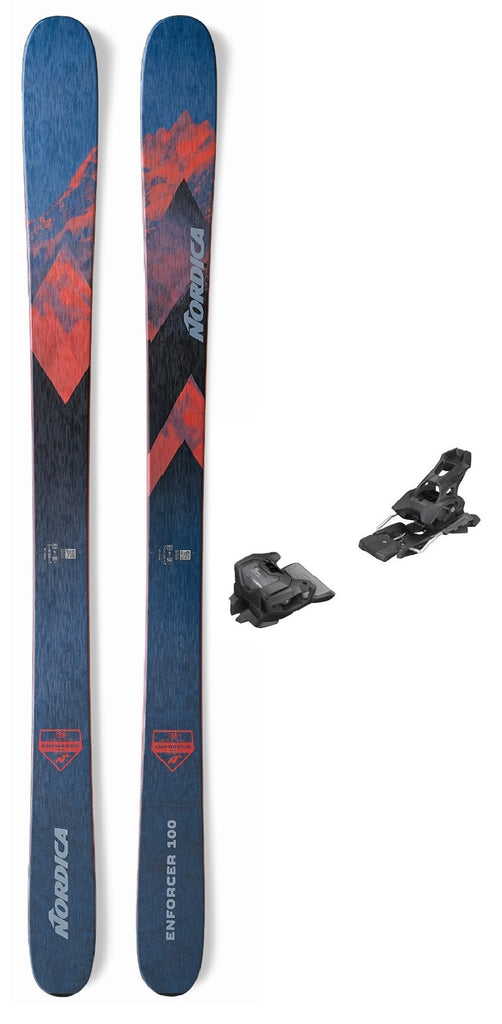 NORDICA ENFORCER 100＋MARKER GRiFFON 2023 Nordica Enforcer 100 Skis + Marker Griffon GW Bindings