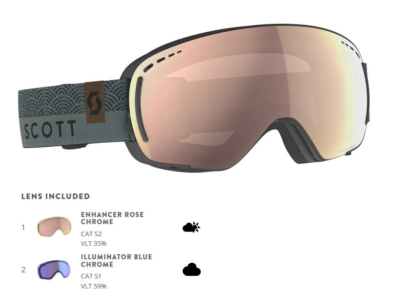 scott acs goggles Scott LCG Evo Compact Goggles (with 2 lenses) – ProSkiGuy