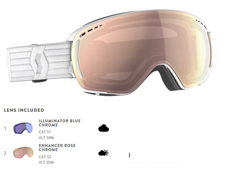 scott lcg evo goggle Scott LCG Evo Compact Goggles (with 2 lenses) – ProSkiGuy