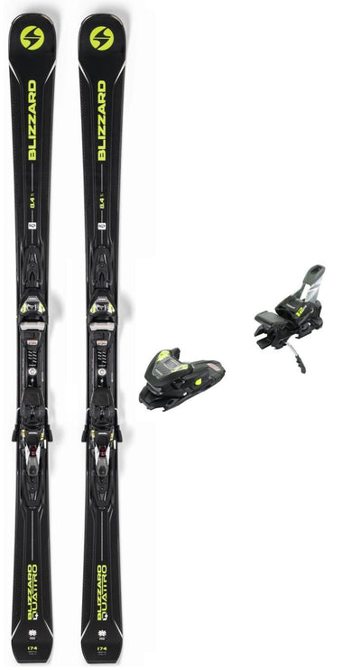 2019 Blizzard Quattro 8.4 Ti snow skis with bindings (CLEARANCE) - ProSkiGuy your Hometown Ski Shop on the web